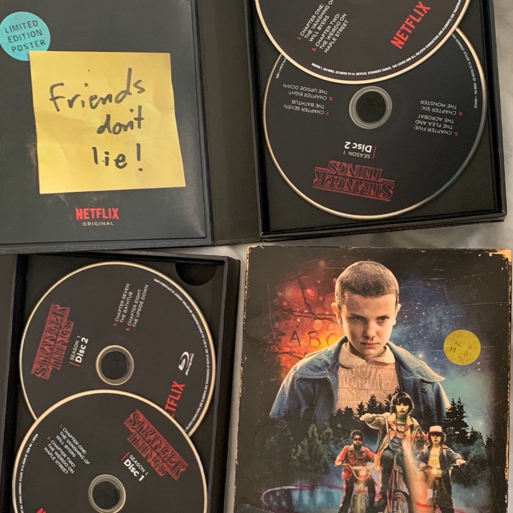 Stranger Things DVD set season 1&2 new